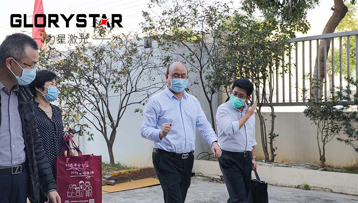 战疫快报|东城街道党委书记刘林宏等领导莅临1946伟德手机版下载